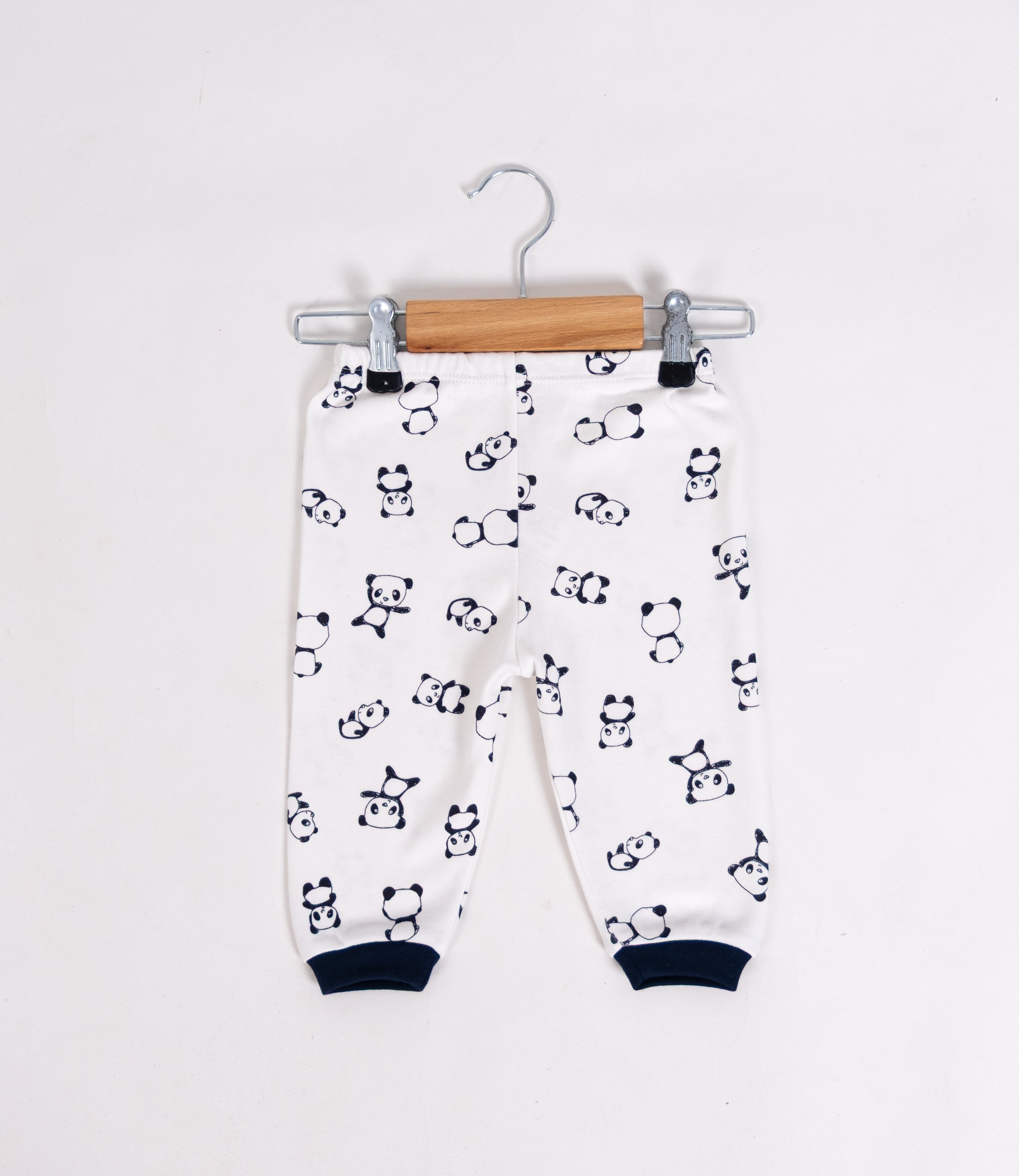 Panda Desenli Bebek Pantolonu